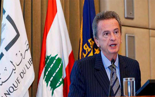 El gobernador del Banco Central de Líbano, Riad Salameh